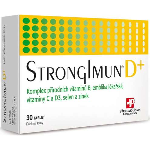 PHARMASUISSE StrongImun D+, 30 табл.